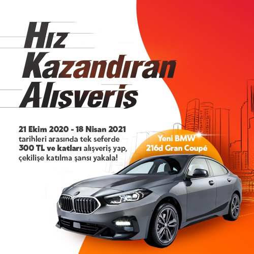 Hız Kazandıran Alışveriş!