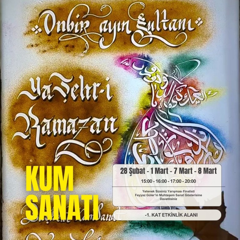 Kum Sanat G&ouml;sterisi